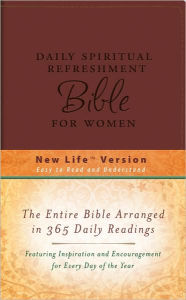 NLV Daily Spiritual Refreshment For Women Bible (DiCarta) - Barbour